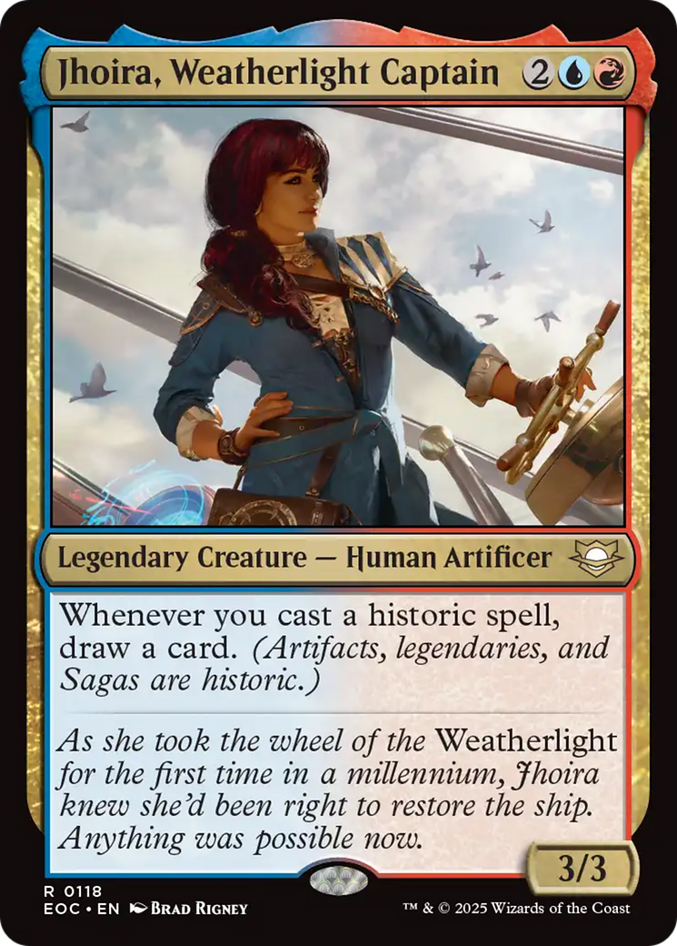 Jhoira, Weatherlight Captain [Edge of Eternities Commander] | Good Games Cannington