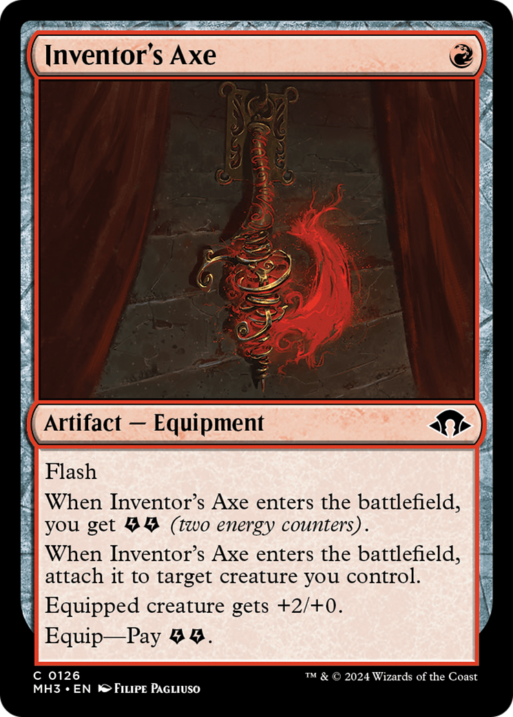 Inventor's Axe [Modern Horizons 3] | Good Games Cannington