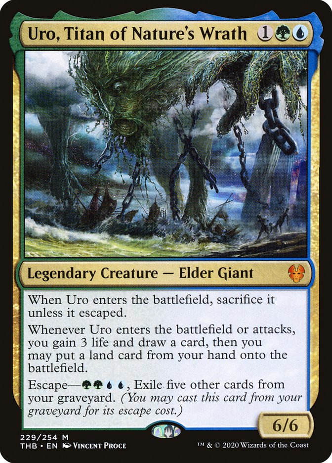 Uro, Titan of Nature's Wrath 229/254 (Theros Beyond Death)  | Good Games Cannington