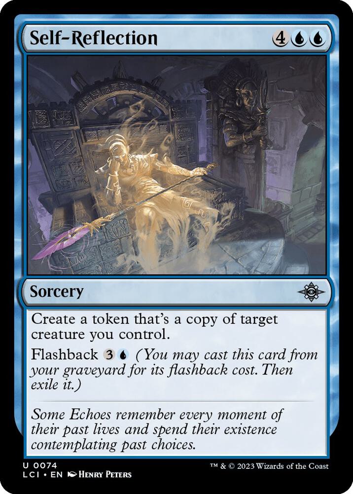 Self Reflection 74/291 (The Lost Caverns of Ixalan)  | Good Games Cannington