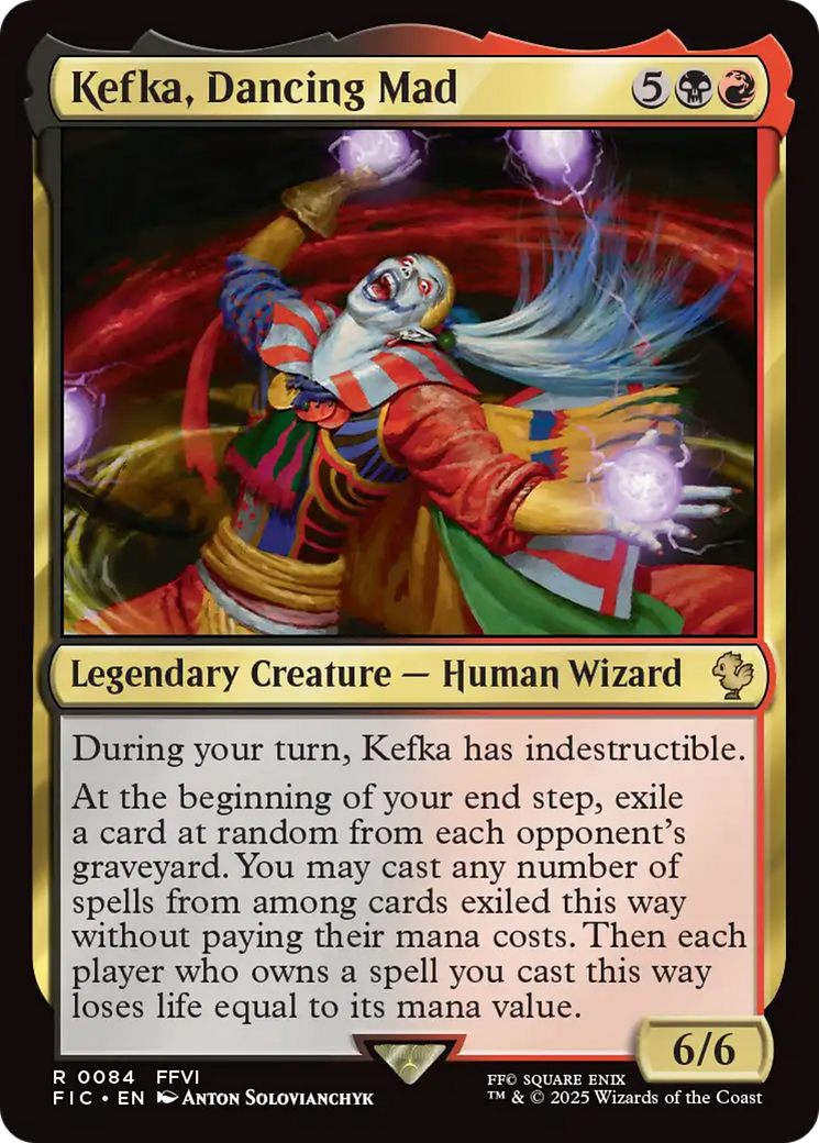 Kefka, Dancing Mad [FINAL FANTASY Commander] | Good Games Cannington