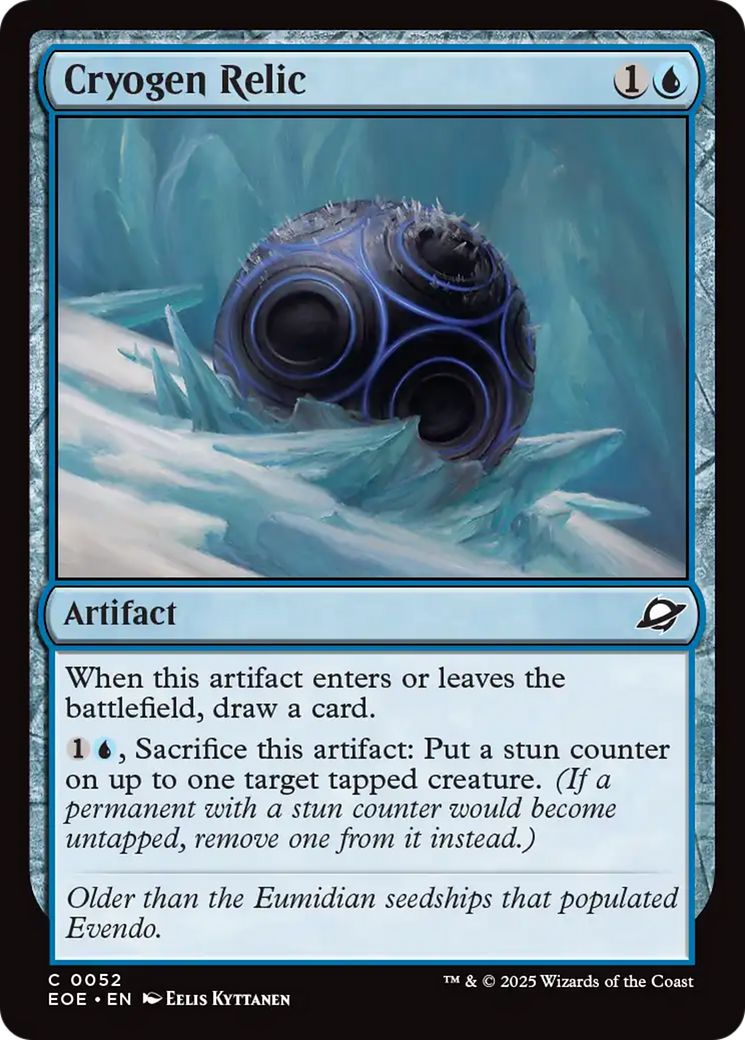 Cryogen Relic [Edge of Eternities] | Good Games Cannington
