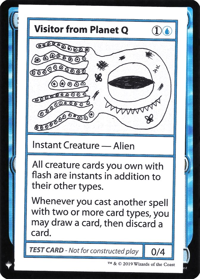 Visitor from Planet Q [Mystery Booster Playtest Cards] | Good Games Cannington