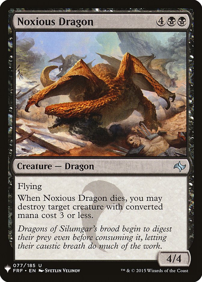 Noxious Dragon [Mystery Booster] | Good Games Cannington
