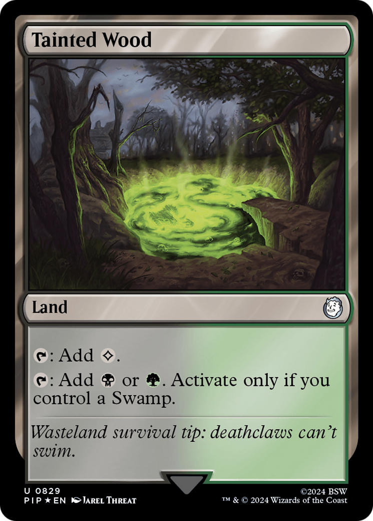 Tainted Wood (Surge Foil) [Fallout] | Good Games Cannington