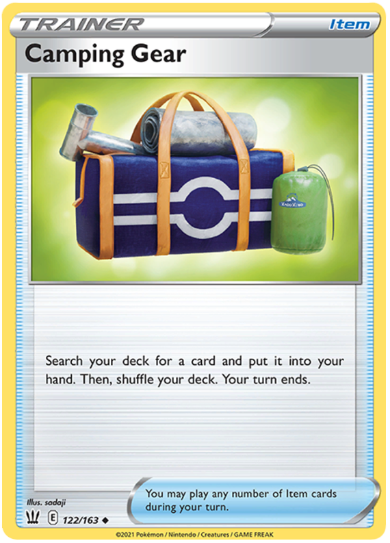 Camping Gear (122/163) [Sword & Shield: Battle Styles] | Good Games Cannington