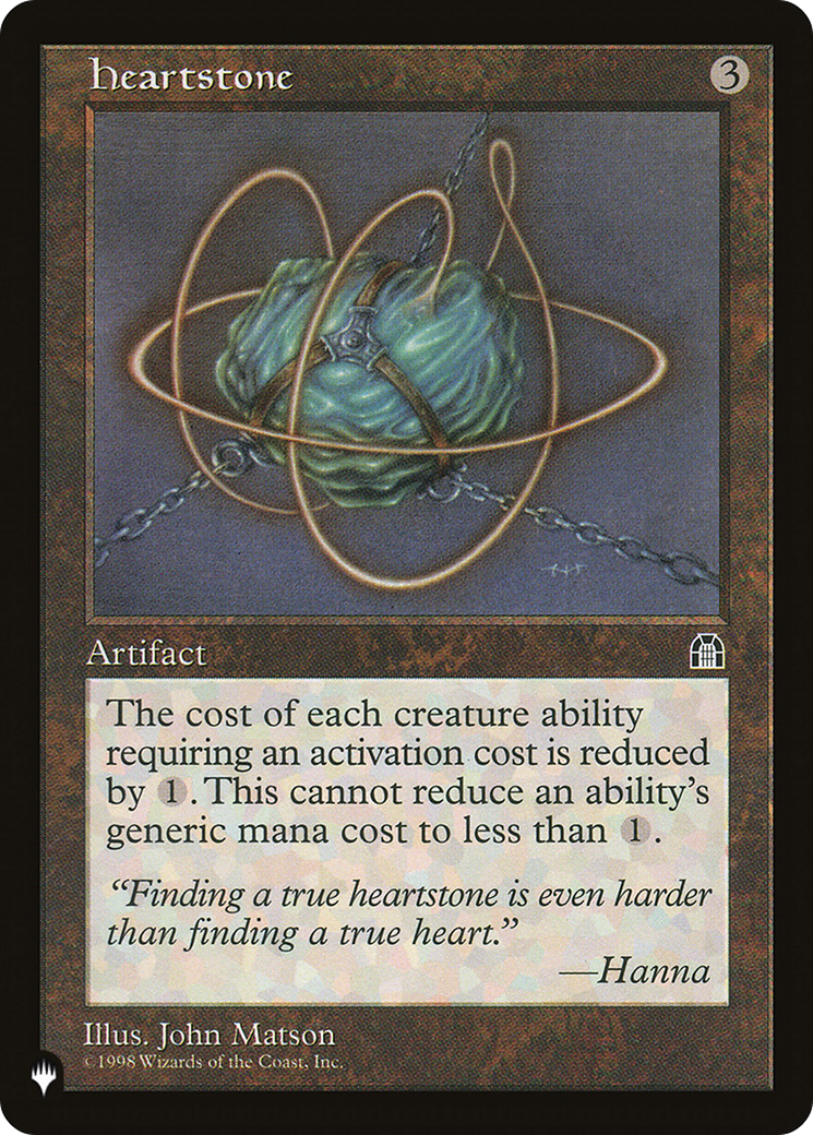 Heartstone [The List] | Good Games Cannington