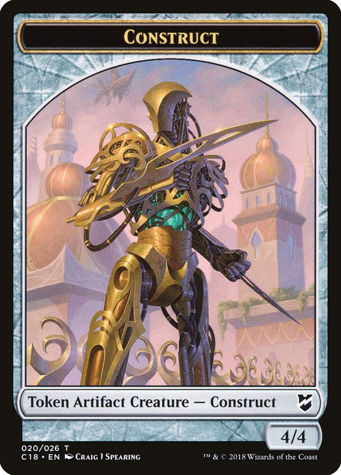 Construct Token (020/026) [Commander 2018 Tokens] | Good Games Cannington