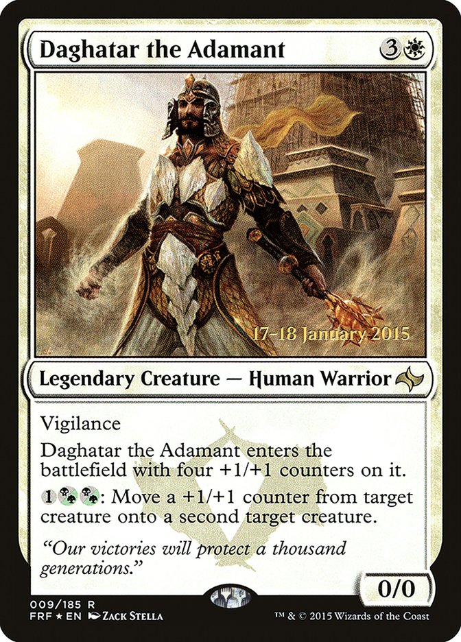 Daghatar the Adamant [Fate Reforged Prerelease Promos] | Good Games Cannington
