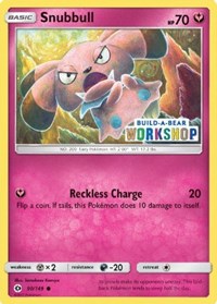 Snubbull (90/149) (Build-A-Bear Workshop Exclusive) [Sun & Moon: Base Set] | Good Games Cannington