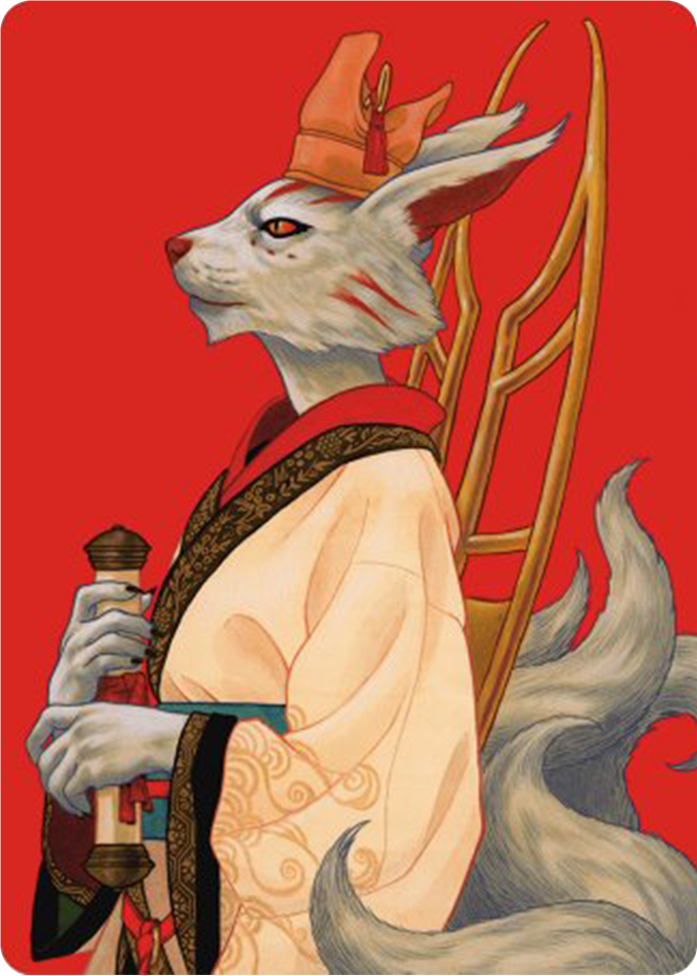 Pearl-Ear, Imperial Advisor Art Card [Modern Horizons 3 Art Series] | Good Games Cannington