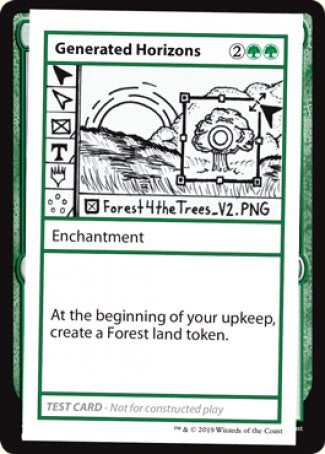 Generated Horizons (2021 Edition) [Mystery Booster Playtest Cards] | Good Games Cannington