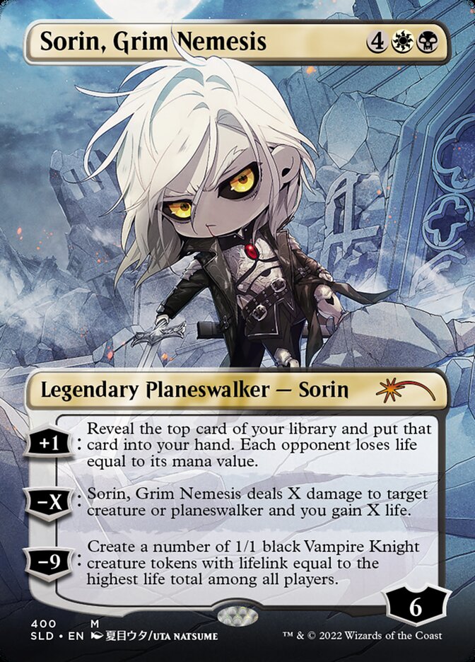 Sorin, Grim Nemesis (Borderless) [Secret Lair Drop Series] | Good Games Cannington