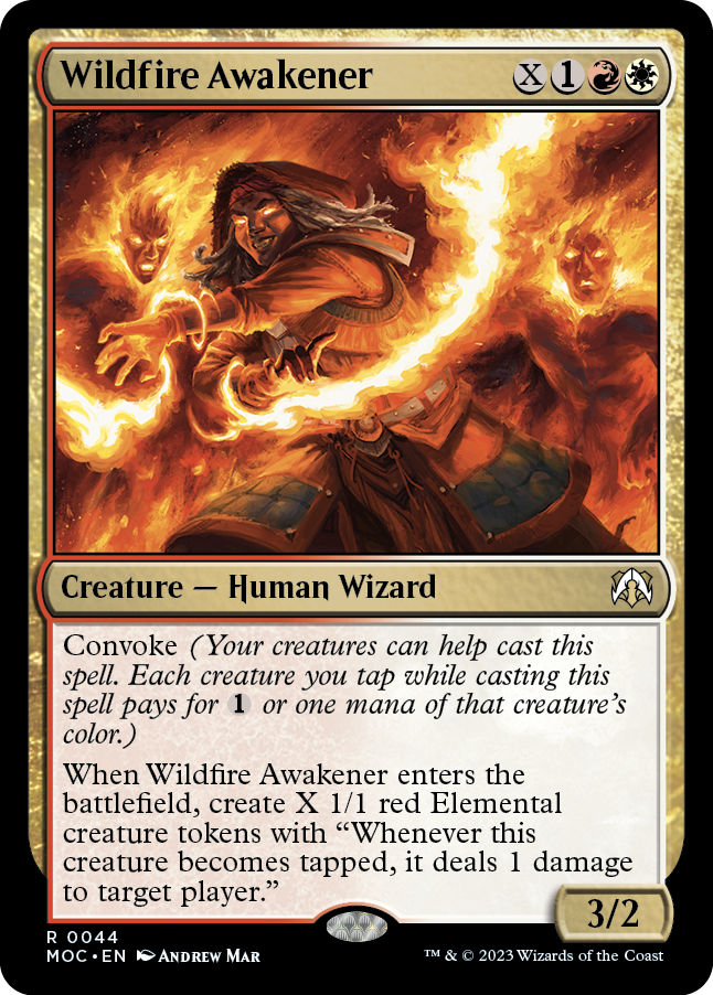 Wildfire Awakener [March of the Machine Commander] | Good Games Cannington