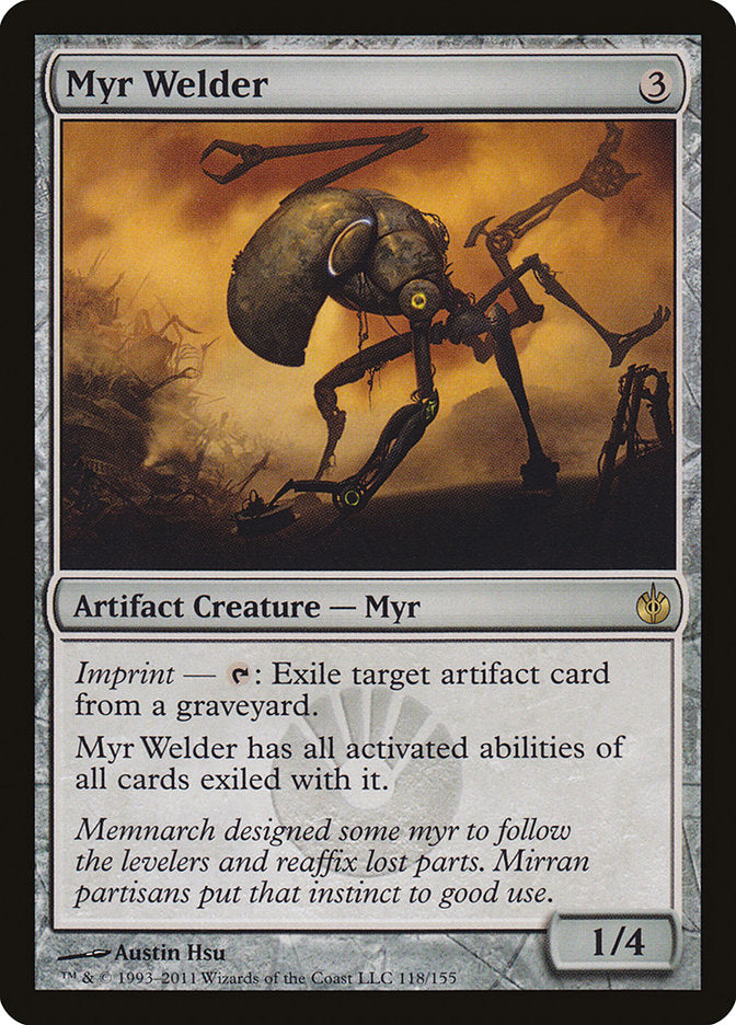Myr Welder 118/155 (Mirrodin Besieged)  | Good Games Cannington