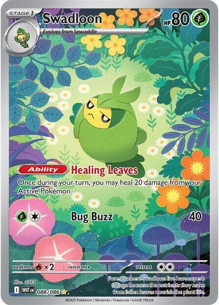 Swadloon 088/086 (SV: White Flare)  - Holofoil | Good Games Cannington