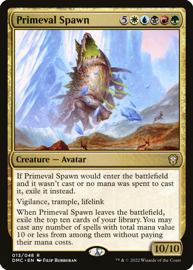 Primeval Spawn 13/50 (Commander: Dominaria United)  | Good Games Cannington