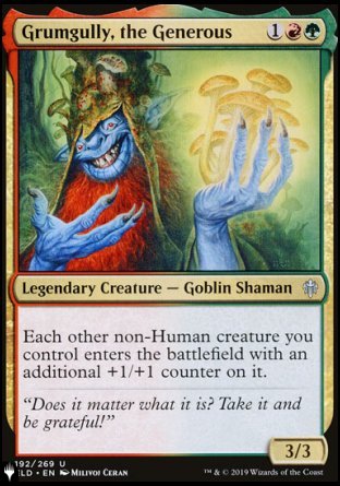 Grumgully, the Generous [The List] | Good Games Cannington