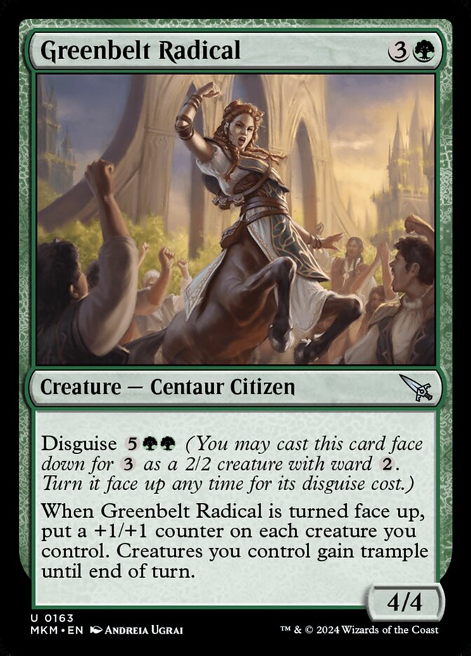 Greenbelt Radical 163 (Murders at Karlov Manor)  - Foil | Good Games Cannington