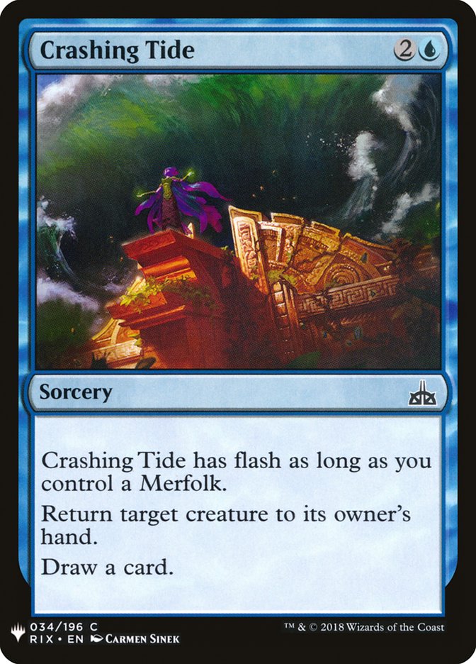 Crashing Tide [Mystery Booster] | Good Games Cannington