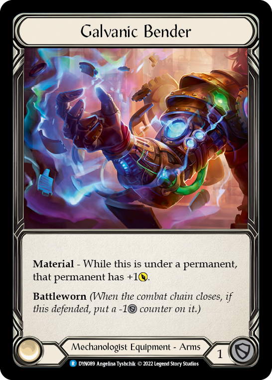 Galvanic Bender [DYN089] (Dynasty)  Rainbow Foil | Good Games Cannington