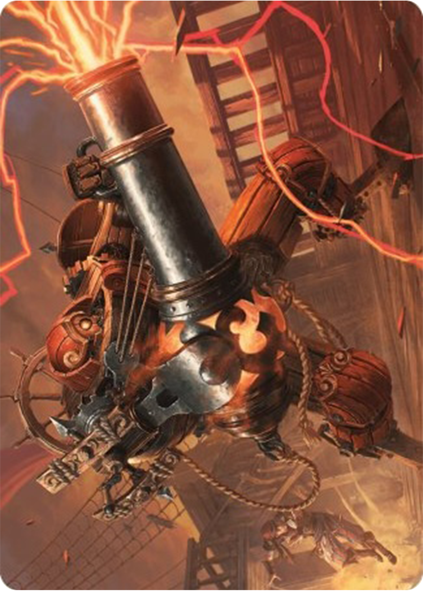 Blaster Hulk Art Card [Modern Horizons 3 Art Series] | Good Games Cannington