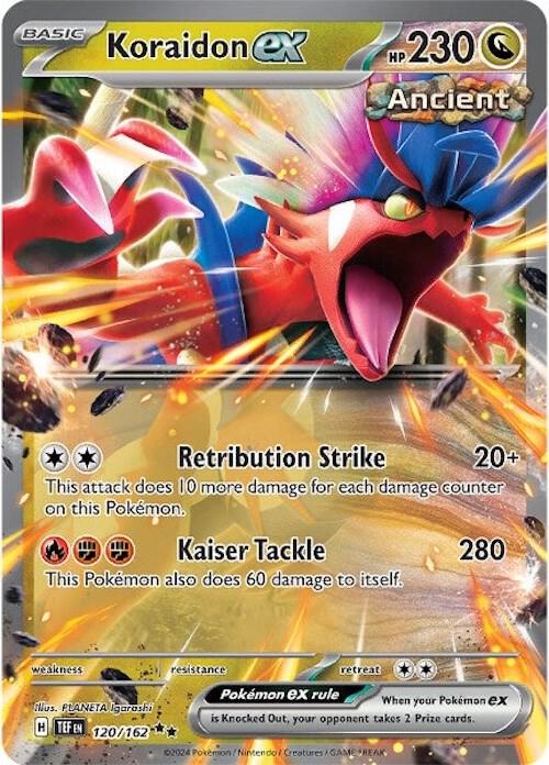 Koraidon ex 120/162 (SV05: Temporal Forces)  - Holofoil | Good Games Cannington