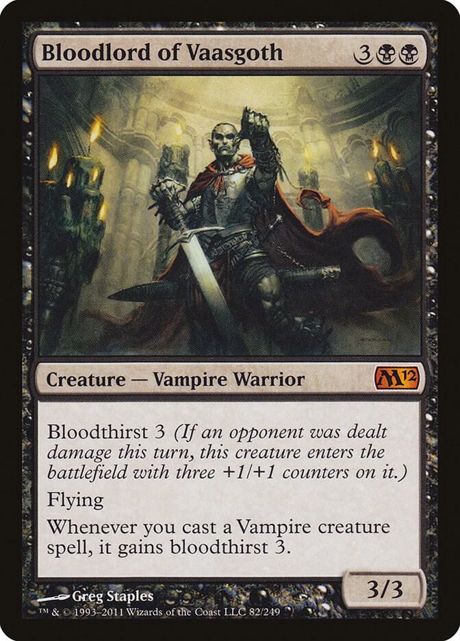 Bloodlord of Vaasgoth 82 (Magic 2012 (M12))  | Good Games Cannington