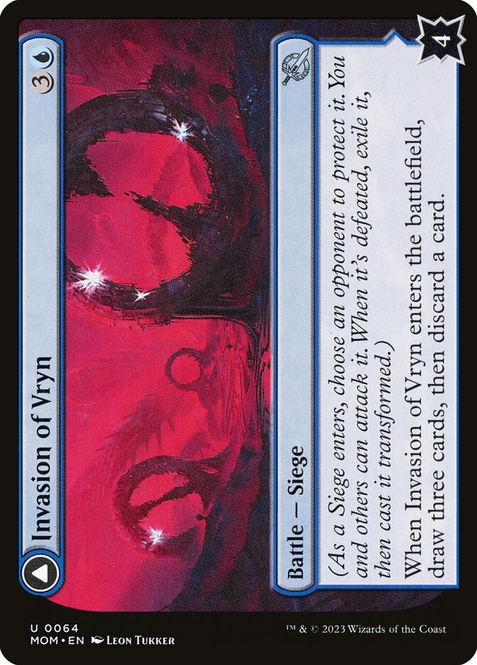 Invasion of Vryn // Overloaded Mage-Ring 64 (March of the Machine)  | Good Games Cannington