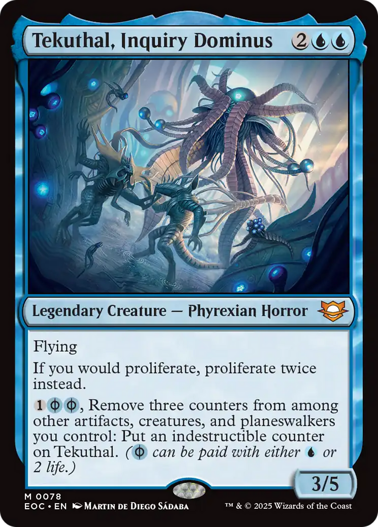 Tekuthal, Inquiry Dominus [Edge of Eternities Commander] | Good Games Cannington