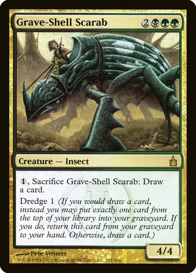 Grave-Shell Scarab 211/306 (Ravnica: City of Guilds)  | Good Games Cannington