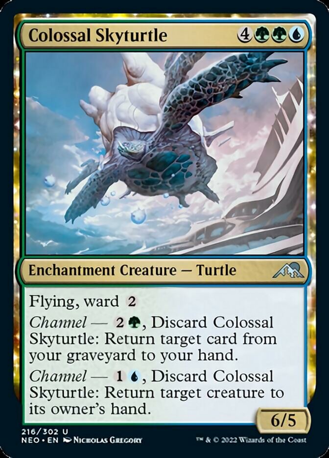 Colossal Skyturtle [Kamigawa: Neon Dynasty] | Good Games Cannington