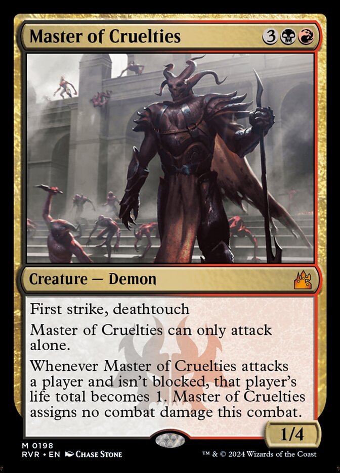 Master of Cruelties 198/291 (Ravnica Remastered)  | Good Games Cannington