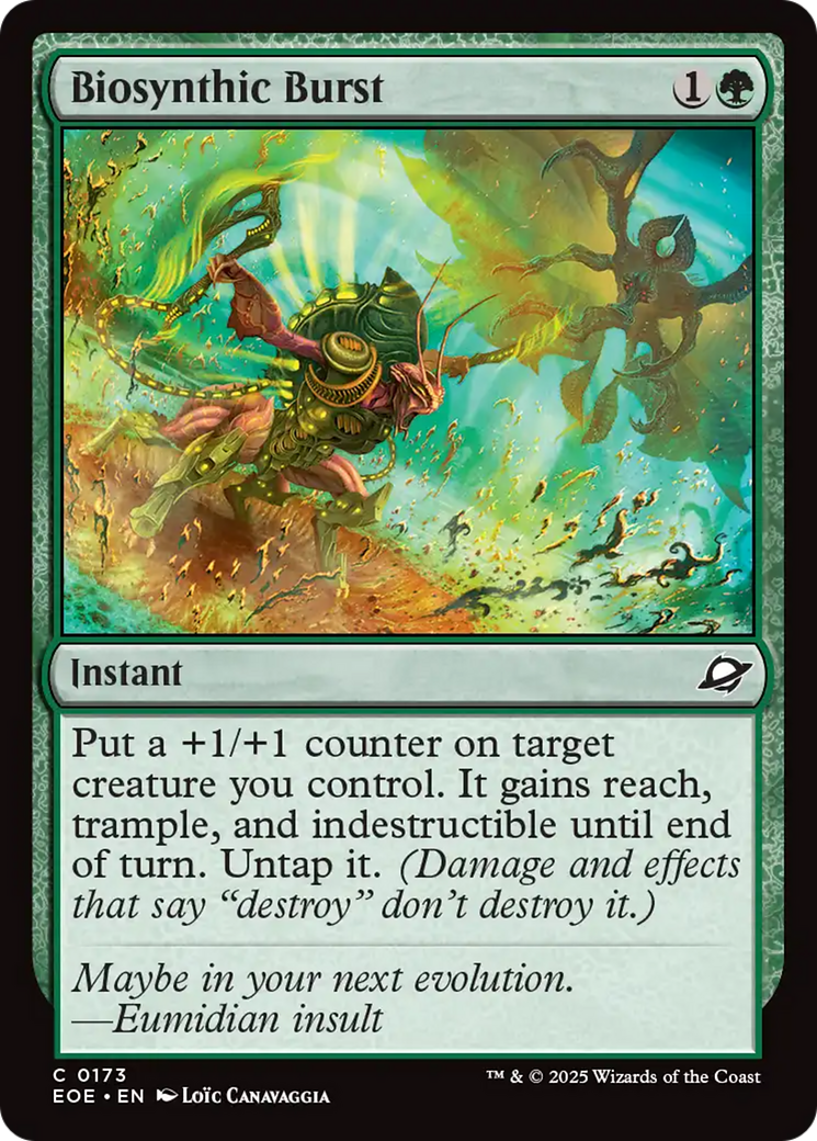 Biosynthic Burst [Edge of Eternities] | Good Games Cannington