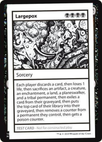 Largepox (2021 Edition) [Mystery Booster Playtest Cards] | Good Games Cannington