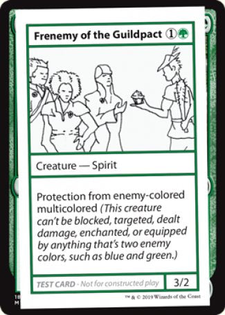 Frenemy of the Guildpact (2021 Edition) [Mystery Booster Playtest Cards] | Good Games Cannington