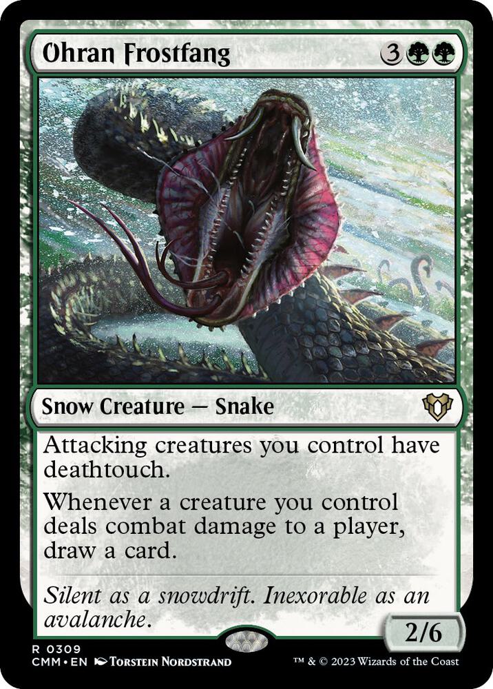 Ohran Frostfang 309/451 (Commander Masters)  | Good Games Cannington