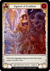 Figment of Erudition // Suraya, Archangel of Erudition (Marvel) [DTD005] (Dusk Till Dawn)  Cold Foil | Good Games Cannington