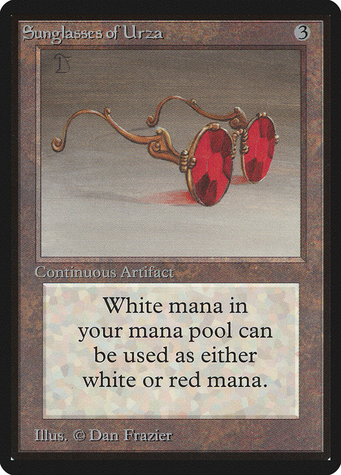 Sunglasses of Urza [Beta Edition] | Good Games Cannington