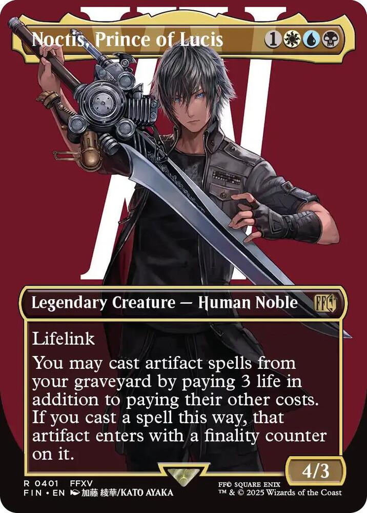 Noctis, Prince of Lucis 401/309 (FINAL FANTASY)  - Borderless | Good Games Cannington