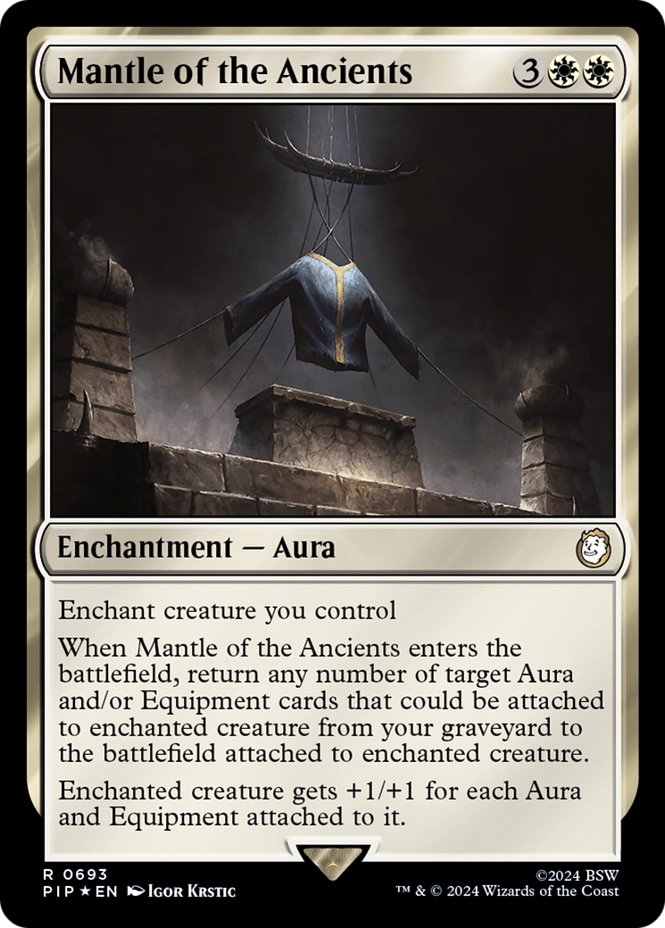 Mantle of the Ancients (Surge Foil) [Fallout] | Good Games Cannington