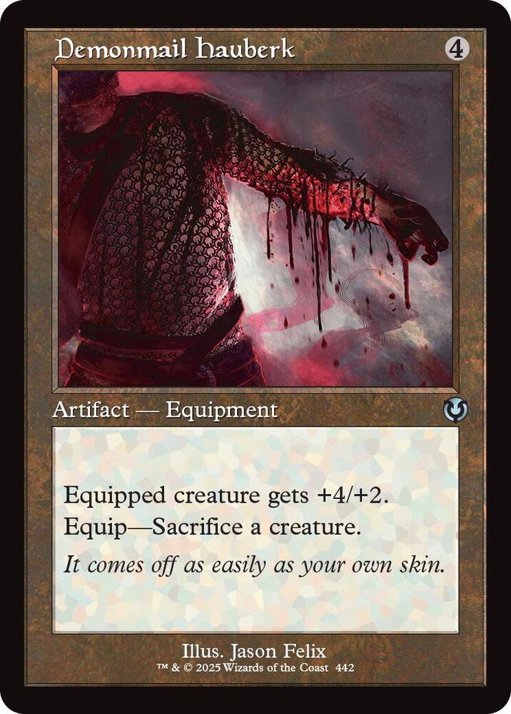 Demonmail Hauberk Retro Frame 442 (Innistrad Remastered)  | Good Games Cannington