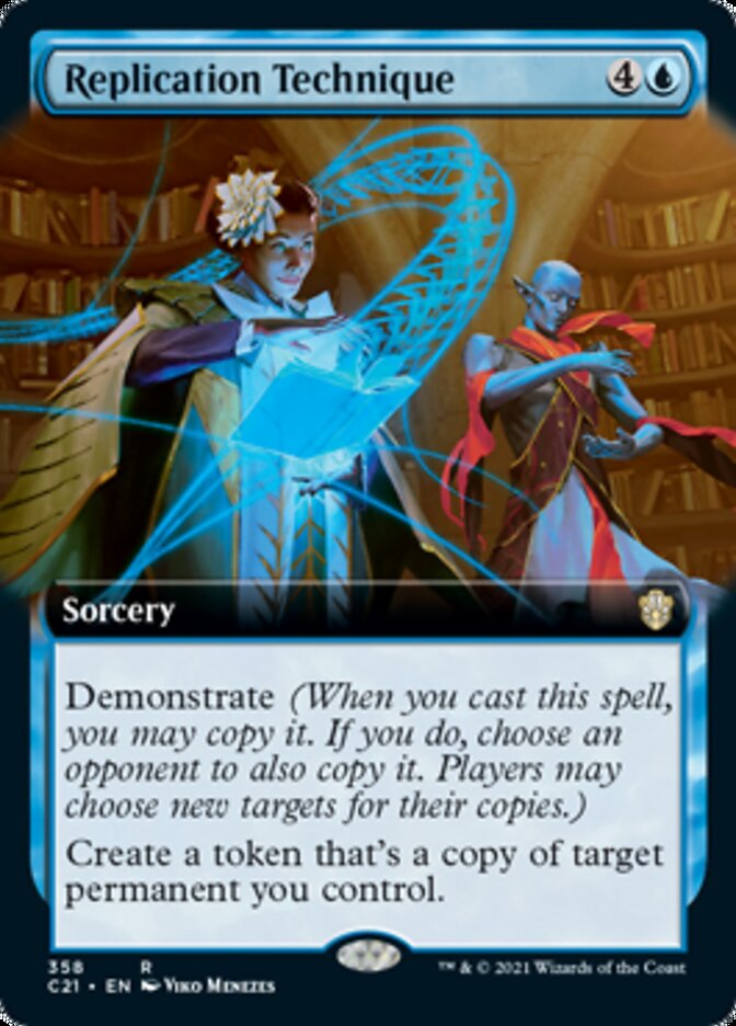Replication Technique (Extended Art) [Commander 2021] | Good Games Cannington