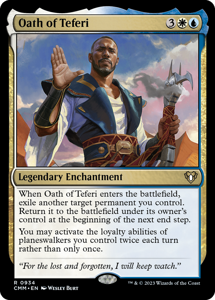 Oath of Teferi [Commander Masters] | Good Games Cannington