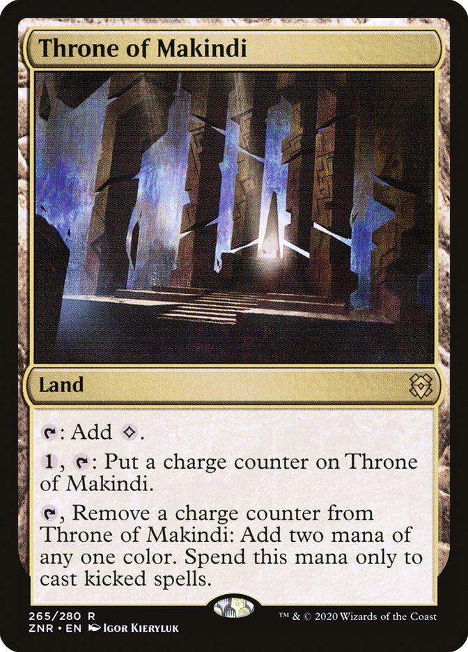 Throne of Makindi 265 (Zendikar Rising)  - Foil | Good Games Cannington