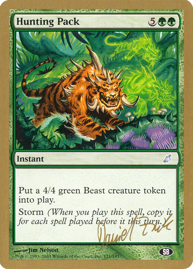 Hunting Pack (Daniel Zink) (SB) [World Championship Decks 2003] | Good Games Cannington