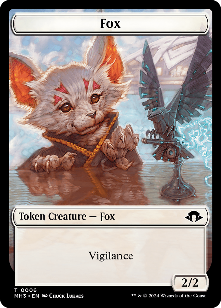 Servo // Fox Double-Sided Token [Modern Horizons 3 Tokens] | Good Games Cannington