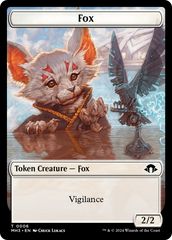 Servo // Fox Double-Sided Token [Modern Horizons 3 Tokens] | Good Games Cannington