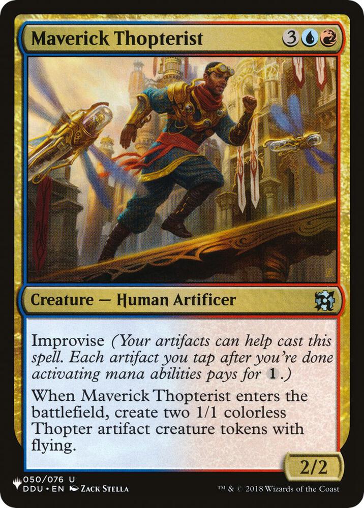 Maverick Thopterist DDU 050/076 (The List Reprints)  | Good Games Cannington