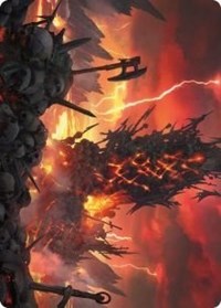 Immersturm Skullcairn Art Card [Kaldheim Art Series] | Good Games Cannington
